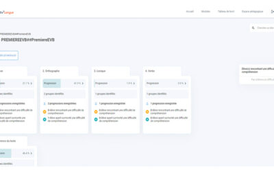 Nouveaux tableaux de bord dans Adaptiv’Langue