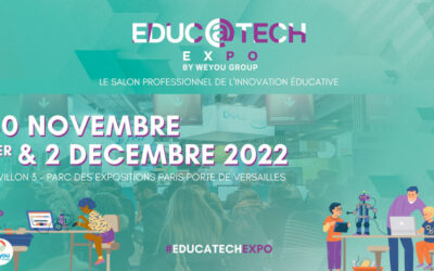 EvidenceB vous donne rendez-vous à Educ@tech Expo !